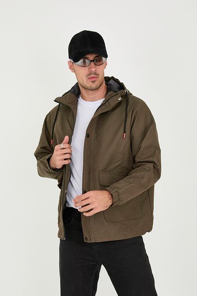 ABİLLİTA Мъжко сезонно палто OVERSIZE, водоустойчиво и ветроустойчиво яке Oversize
