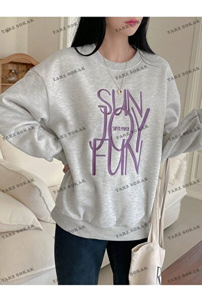 Adrift Y2K NOVA SEZONA SSWEAT HARAJUKU KUROMI RETRO KOD 1163