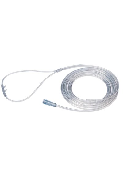 Genel Markalar Silikon Nazal Oksijen Kanülü (Nazal Kanül) Silikonlu (BURUN ACITMAZ) 5 Metre