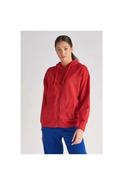 Benetton Kadın Kırmızı Sweatshirt Bnt-w119