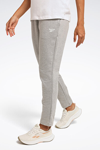 Reebok RI SMALL LOGO OH PANT GRI MELANJ Kadın Eşofman Altı