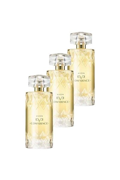AVON Eve Confidence Kadın Parfüm Edp 100 Ml. Üçlü Set