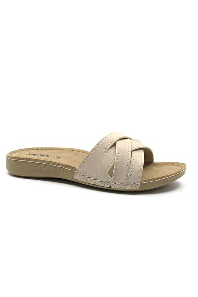 KOCAMANLAR Aryan 11-901 D.r Preporučena ortopedska obuća za žene Papuče BEŽ