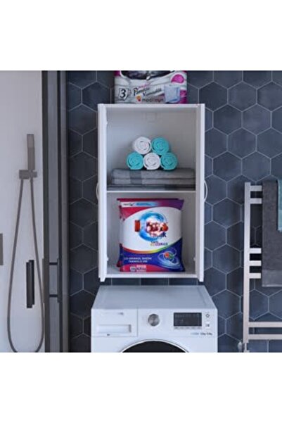 Modilayn NEWYORK 54 x 88,4 x 32,5 cm Makine Üstü Çok Amaçlı Asma Banyo & Mutfak Dolabı
