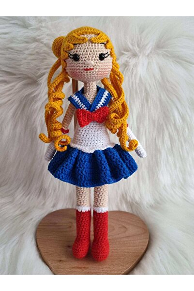Toyscity Sailor Moon Ay Savaşçısı Organik Örgü Oyuncak