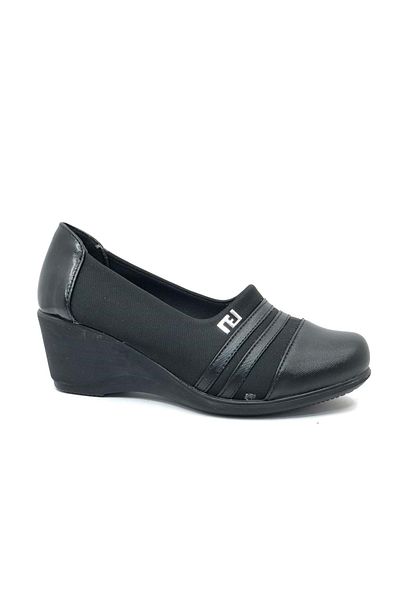 KOCAMANLAR Pantofi Norfix 014 Feta Black pentru damă cu toc pană