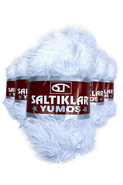 Marsilyan 5 قطع من خيط الحياكة اليدوي الناعم الملتحي من الصوف البصري