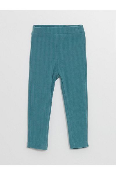 LC Waikiki Velvet Baby Girl Tights with Elastic Waist