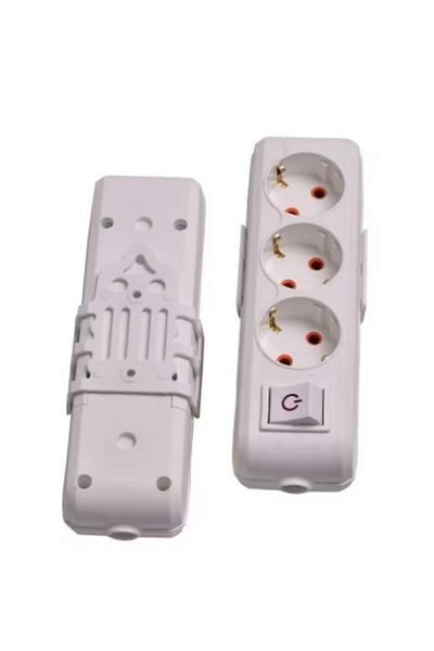 Asel 3-Plus Socket with Switch and Terminal Block