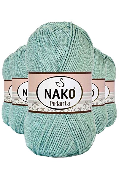 Marsilyan 5 قطع من صوف أميجورومي الماسي المحبوك يدويًا باللون الأخضر 12297