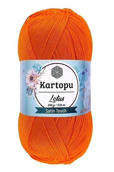 Kartopu Orange Lotus Bikini Bustier - 1 Piece Knitted String K273
