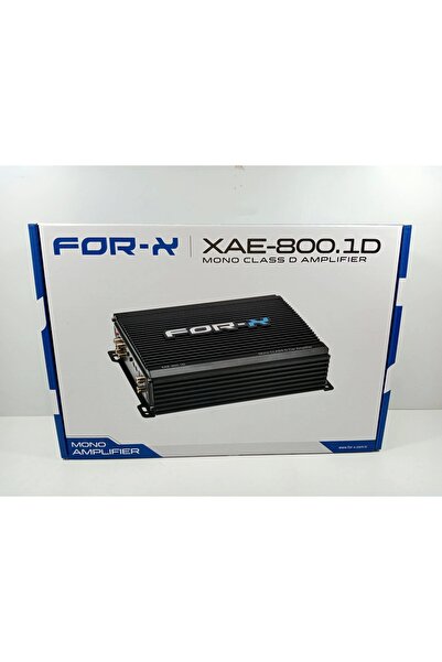 For-X Mono Amfi – Xae-800.1d Bass Anfisi – 800 Rms Bass Kontrollü Mono Anfi