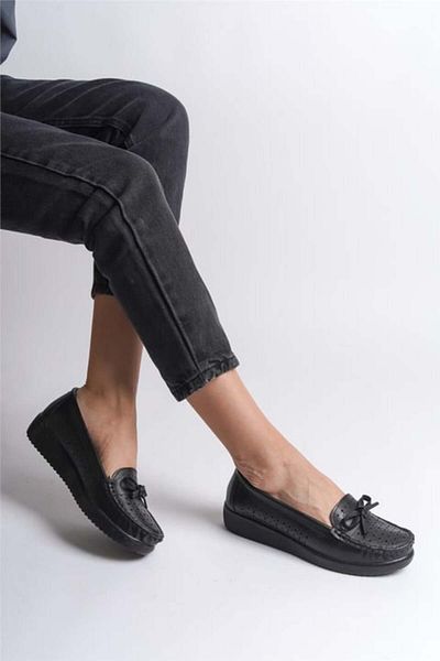 Prego GND - Γυναικεία Casual Παπούτσια με ελαφριά σόλα Poly και δερμάτινο εσωτερικό - ΜΑΥΡΟ