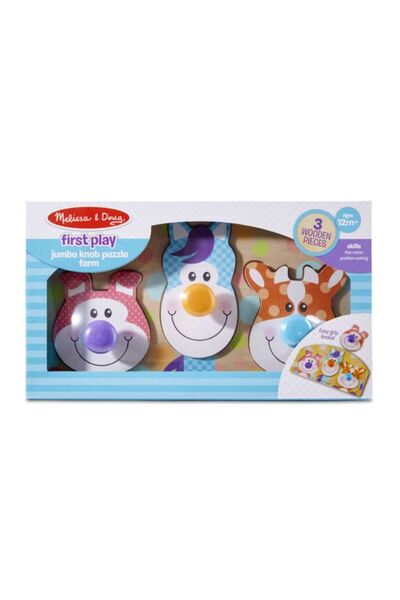 Melissa & Doug Melissa and Doug Büyük Tutmalı Yapboz - Çiftlik