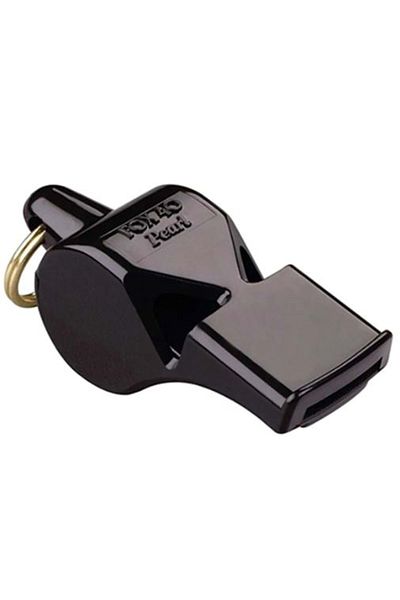 FOX 41 Fox 40 Pearl Black Black Unisex Whistle - 9702-0008