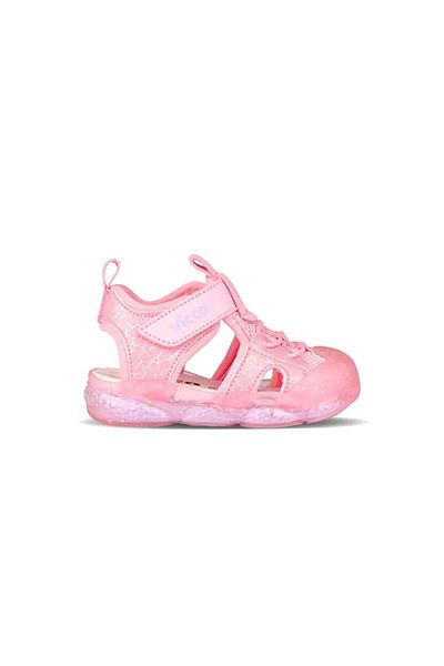 Vicco Pink Monrovia Phlon Children's Sandals - Light Sole, Velcro Lighted