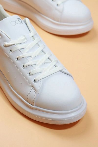 Prego (BEST OF) Αθλητικά παπούτσια Unisex με κορδόνια Poly Light Tanban Λευκά