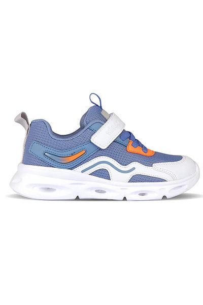 Vicco Rony 346.f24y.117 - Blue Children's Sports Shoes, Lighted Phlon, Light Sole, Velcro (ortapedi̇)