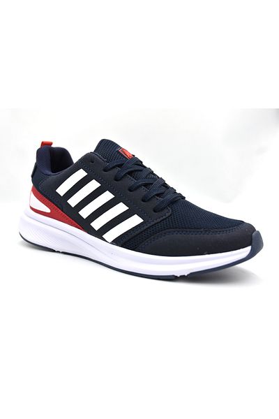 M.P. 231 1046 Men's Sneakers - Light Sole and Laced Navy