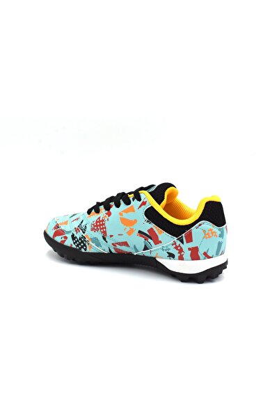 Jump 31524 Renkli Çocuk Halı Saha Futbol Ayakkabısı Yeşil