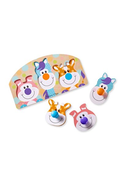 Melissa & Doug Melissa and Doug Büyük Tutmalı Yapboz - Çiftlik