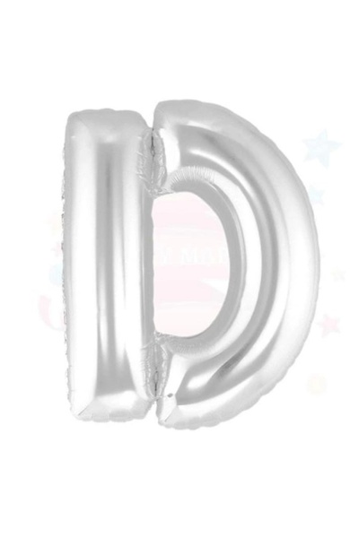 Nedi 40 Letter Silver Balloon Foil - D 01357