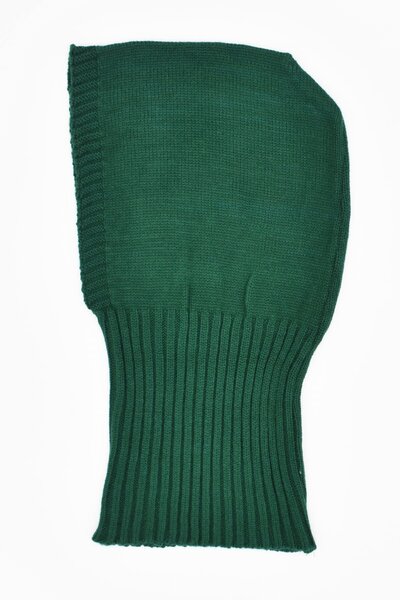 Külah Balaclava Tricotaj Femei Mască Zăpadă Beanie Gât Guler Verde