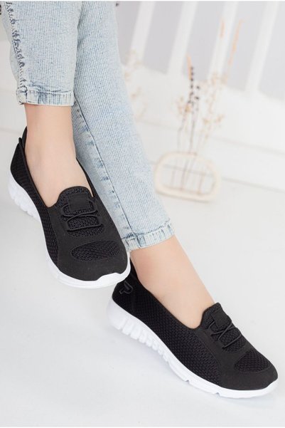 PERFORMANCE Women's Laceless Summer Sneakers BLACK