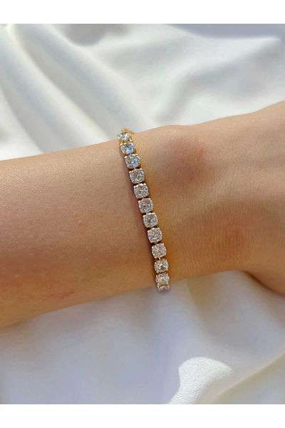 Eylülün Takısı Gold Colored Women's Waterway Bracelet