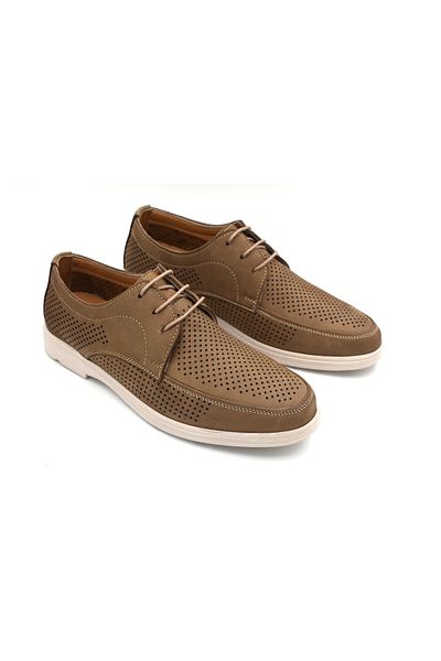 Prego (Showmen) Genuine Leather Poly Light Sole Casual Comfort Men's Shoes Kum