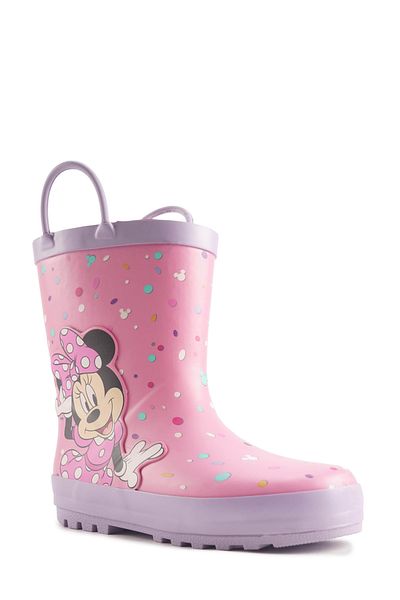 Minnie Mouse NARPA.P4PR Ροζ κοριτσίστικες μπότες βροχής