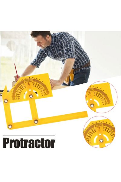 BGA 180 Degree Angle Meter Ruler