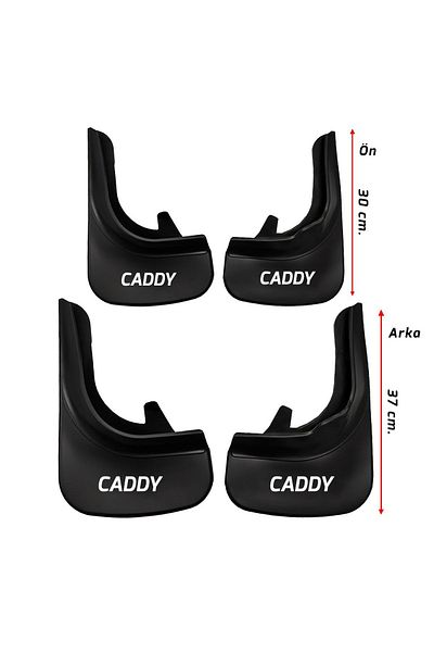 TEAMCAR Volkswagen Caddy Mudflap Dust Cover Fender Front Rear Set of 4