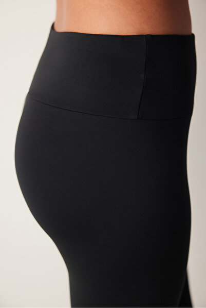 Penti Siyah Yüksek Bel Bilek Boy Comfy Tayt