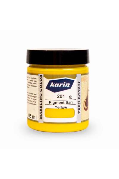 Karin Ebru Boyası 201 Pigment Sarı 105 ml