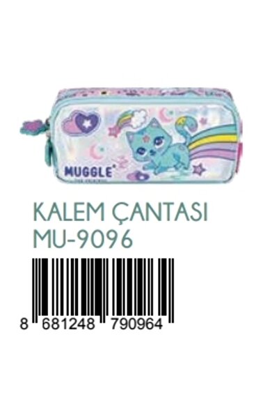 MUGGLE Kalem Çantası Sweet Cat Koleksiyonu Mu-9096