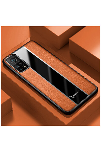 Zebana Xiaomi Mi 10t 5g Compatible Case Premium Leather Case Brown