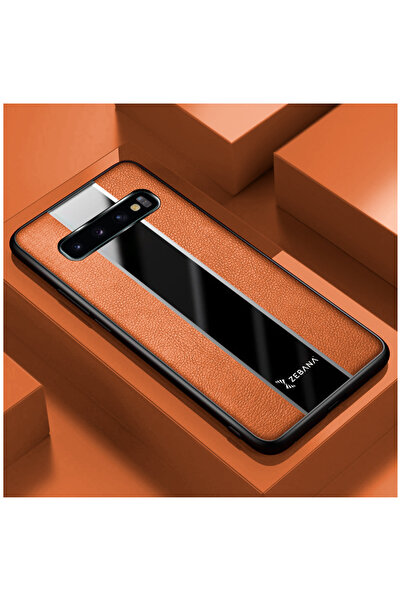 Dara Aksesuar Samsung Galaxy S10 Plus Uyumlu Kılıf Zebana Premium Deri Kılıf ...