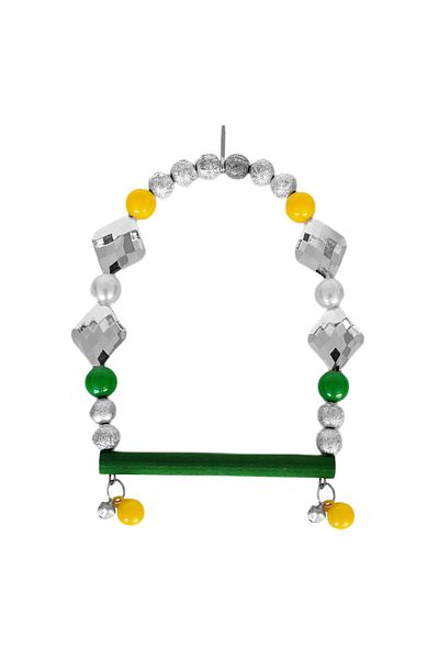 kapsulavm Bird Swing Large Shiny Beads 10-16 cm