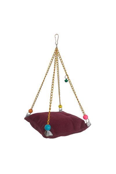 nuit dose Chain Bed Bird Hammock in Burgundy Color