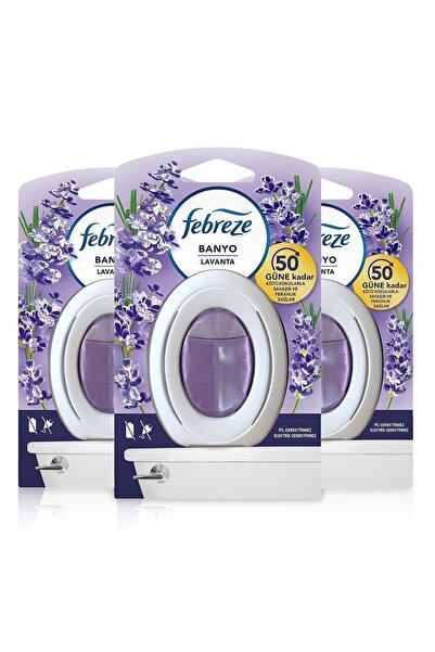 Febreze Banyo Lavanta Hava Ferahlatıcı Oda Kokusu X3