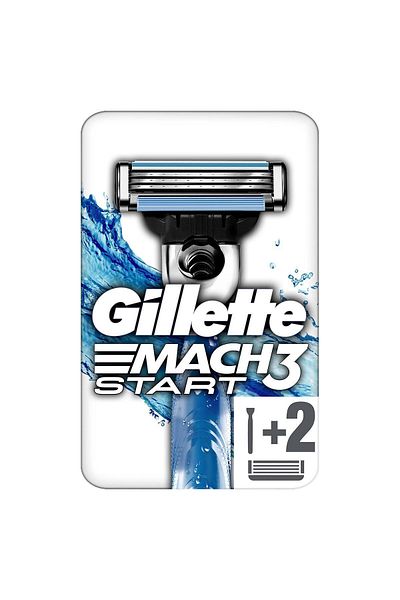 Gillette Mach3 Start Shaver with 2 Refills