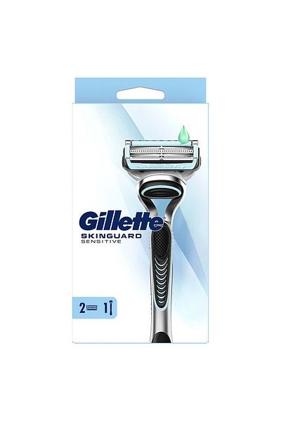 Gillette Skinguard Sensitive Shaver + Spare Razor