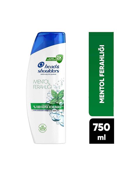 Head&Shoulders 750 ml Shampoo Menthol Freshness - 1in1