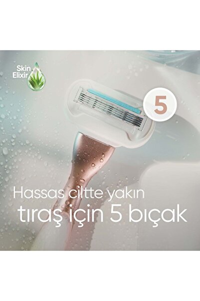 Gillette Venus Deluxe Smooth Yedek 5 Bıçaklı 4 Adet