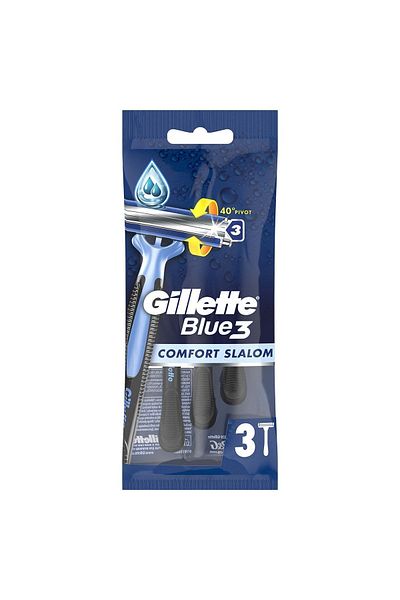 Gillette Blue3 Slalom Disposable Shaving Blade Set of 3