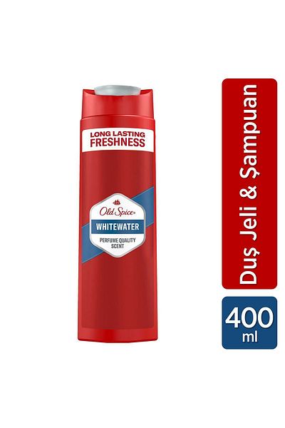 Old Spice Whitewater 400 ml Men's Shower Gel and Shampoo Set