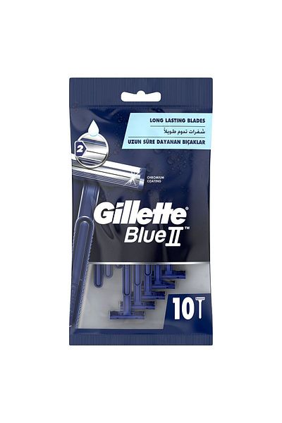 Gillette Blue2 Kullan At Tıraş Bıçağı 10'lu