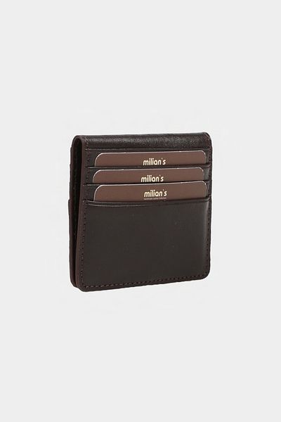 Milian's 3763 Genuine Leather Special Design Horizontal Sports Wallet with Snap Fasteners Milian's