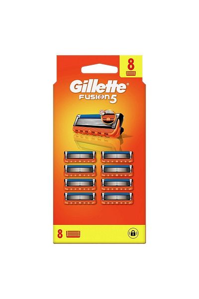 Gillette Fusion Advantageous Replacement Shaving Blade 8 Pack